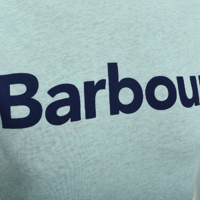 Shop Barbour Ardfern Logo T Shirt Green