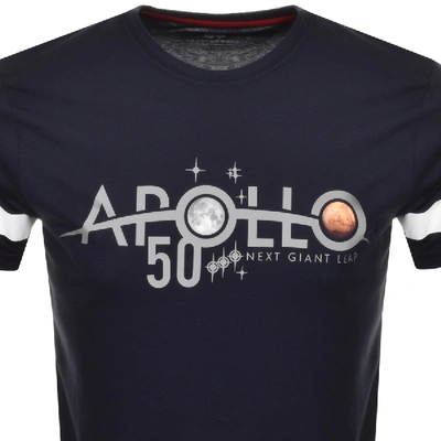 Alpha Industries Apollo Reflective Navy Shirt ModeSens T 50 