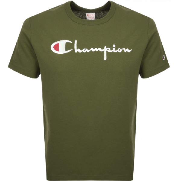 green champion t shirt
