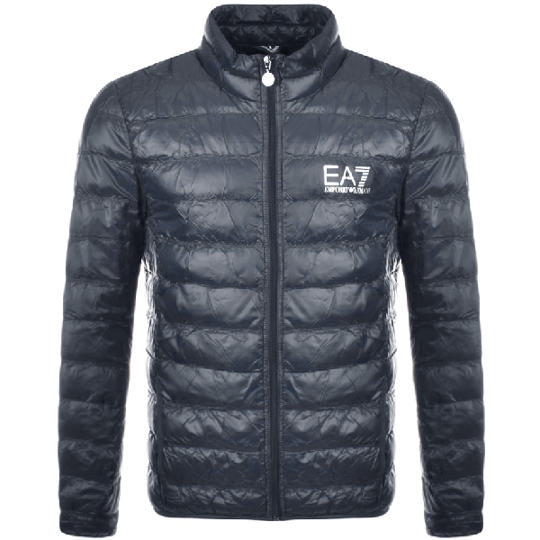 ea7 coat blue