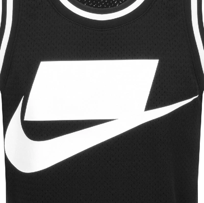 Shop Nike Sportswear Logo Vest T Shirt Black