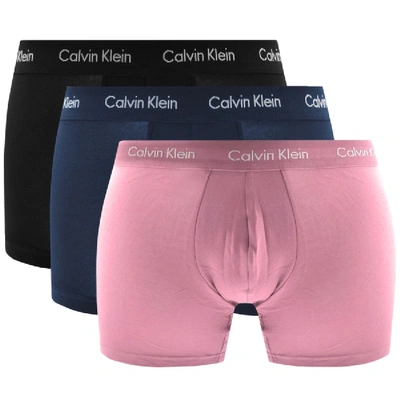Calvin Klein Underwear 3 Pack Boxer Shorts Pink | ModeSens