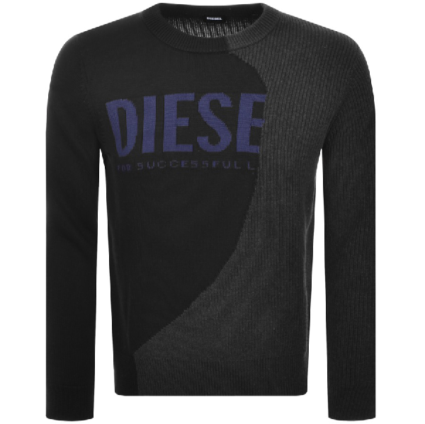 diesel black jumper