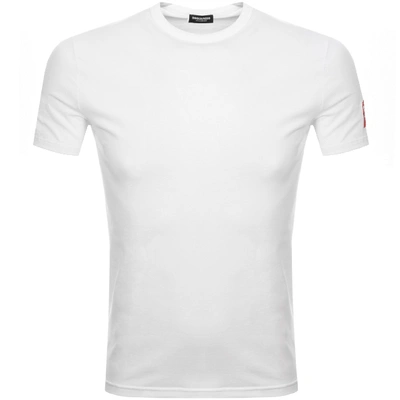 Shop Dsquared2 Crew Neck T Shirt White