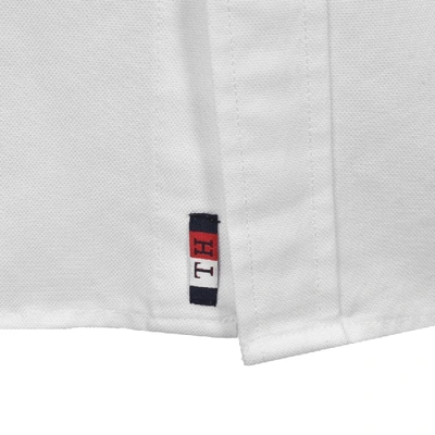 Shop Tommy Hilfiger Long Sleeved Slim Shirt White