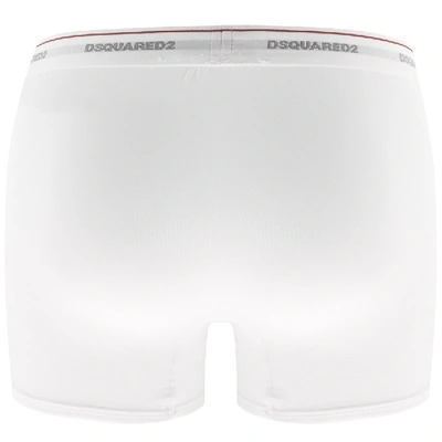 Shop Dsquared2 Underwear 3 Pack Trunks White