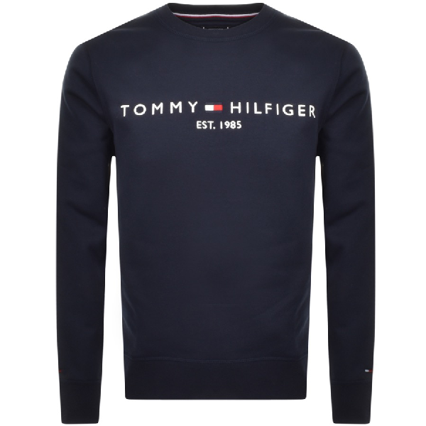 navy tommy sweatshirt