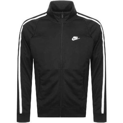 Shop Nike Tribute Full Zip Track Sweatshirt Black