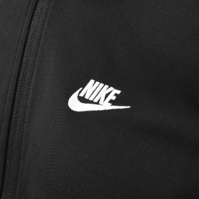 Shop Nike Tribute Full Zip Track Sweatshirt Black