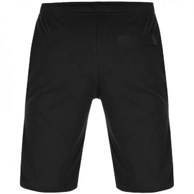 Shop Nike Standard Logo Shorts Black In Black / White