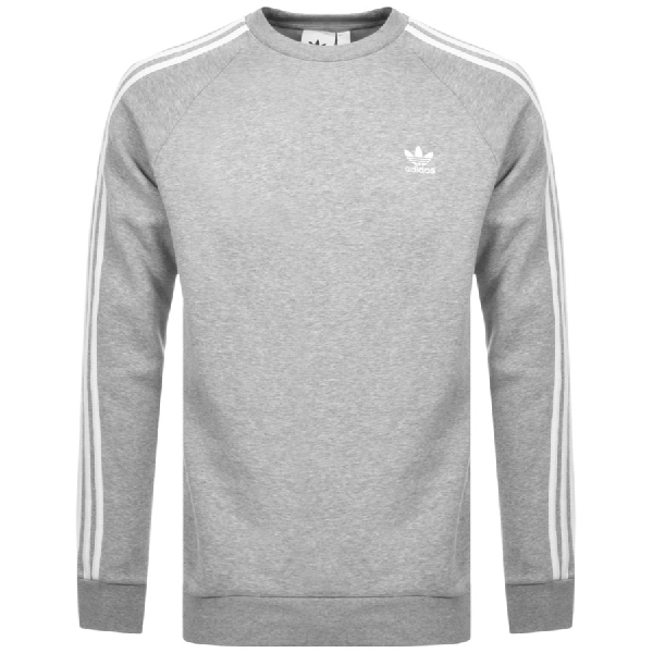 adidas striped sweatshirt