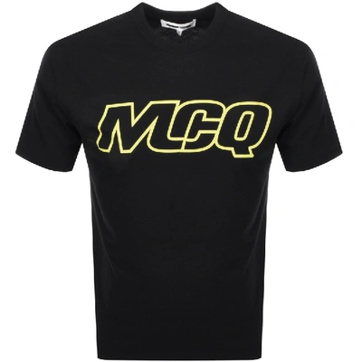 Shop Mcq By Alexander Mcqueen Mcq Alexander Mcqueen Logo T Shirt Black