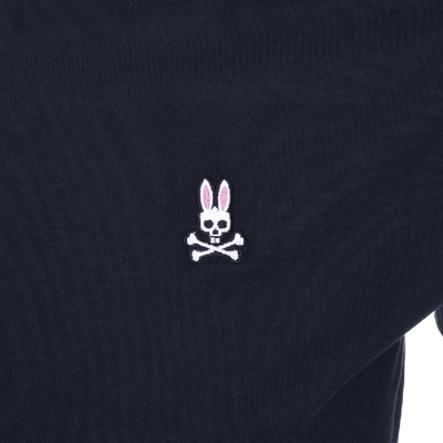 Shop Psycho Bunny Classic Crew Neck T Shirt Navy