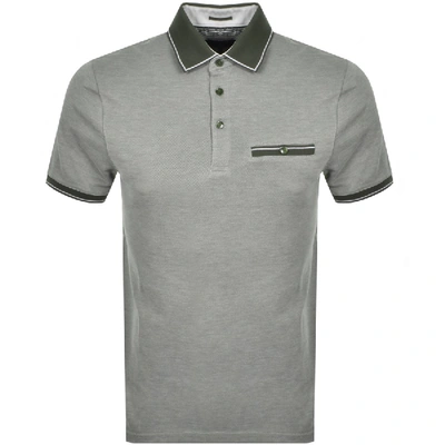 Shop Ted Baker Short Sleeved Mightie Polo T Shirt Khaki