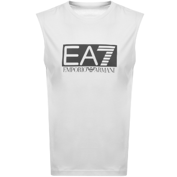 white armani vest