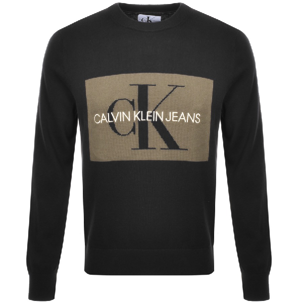 calvin klein jeans monogram sweatshirt