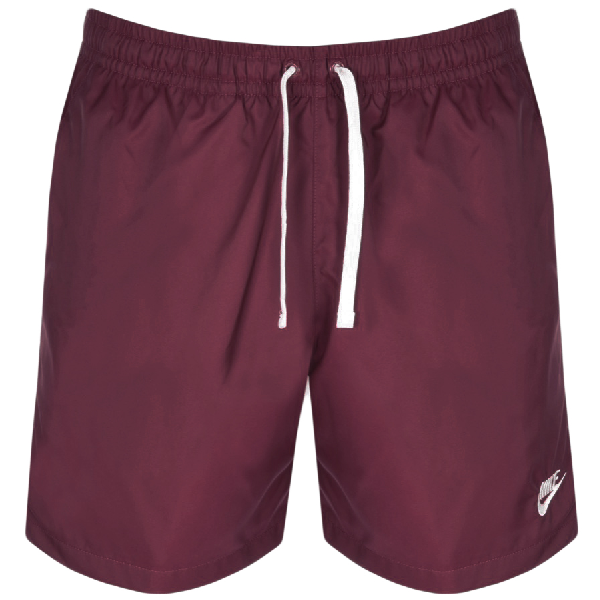 burgundy nike shorts