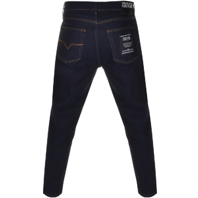 Shop Versace Jeans Couture Cropped Jeans Blue