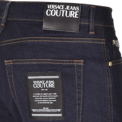 Shop Versace Jeans Couture Cropped Jeans Blue