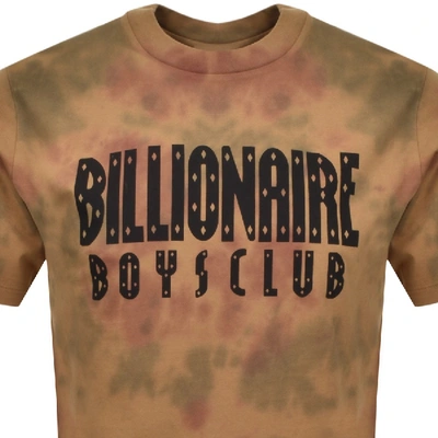 Shop Billionaire Boys Club Bleached Logo T Shirt Brown