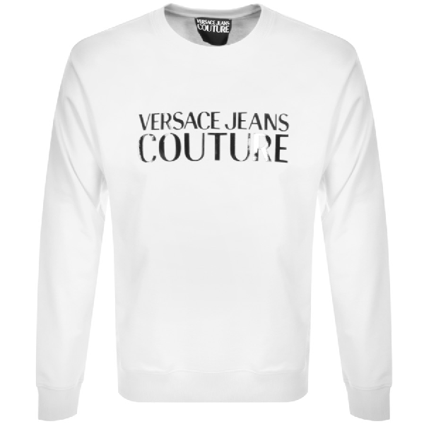 versace white sweatshirt