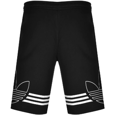 Adidas Originals Adidas Men's Originals Outline Shorts In Black | ModeSens