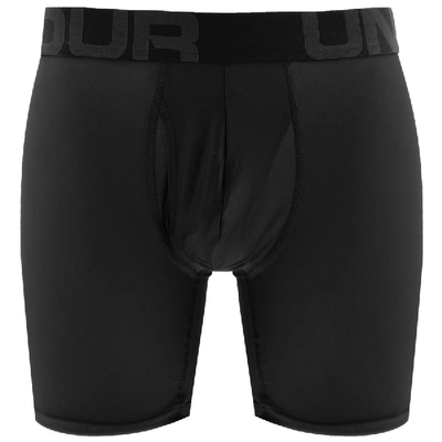 Shop Under Armour 2 Pack Boxer Shorts Black