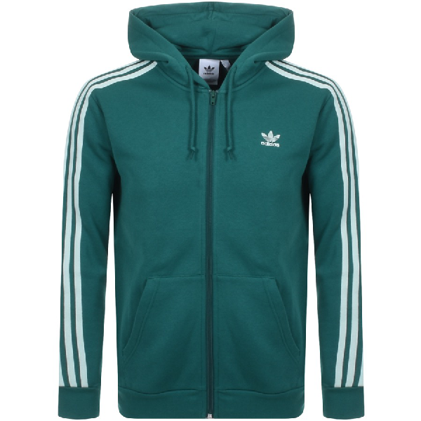 adidas green zip up hoodie cheap online