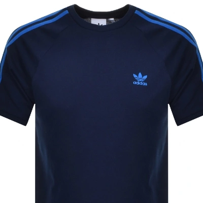 Adidas Originals Blc 3 Stripes T Shirt Navy | ModeSens