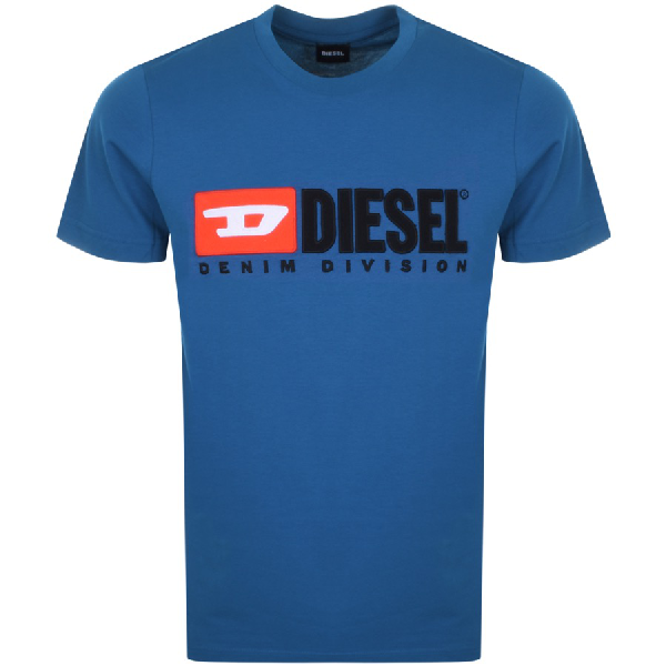 diesel blue t shirt