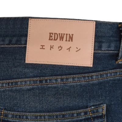Shop Edwin Ed80 Slim Tapered Jeans Blue