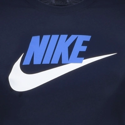 Shop Nike Futura Icon T Shirt Navy