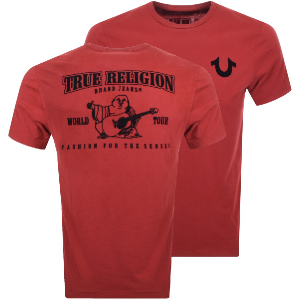 red true religion shirt