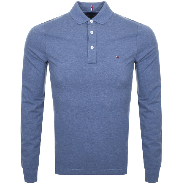 tommy hilfiger long sleeve collared shirt