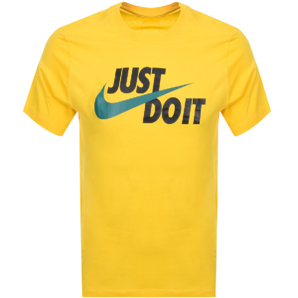 nike just do it yellow
