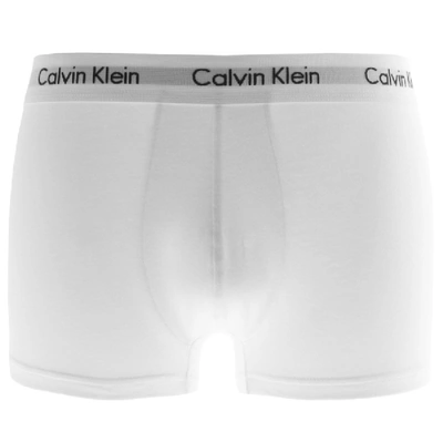 Shop Calvin Klein Underwear 3 Pack Boxer Trunks In Grey