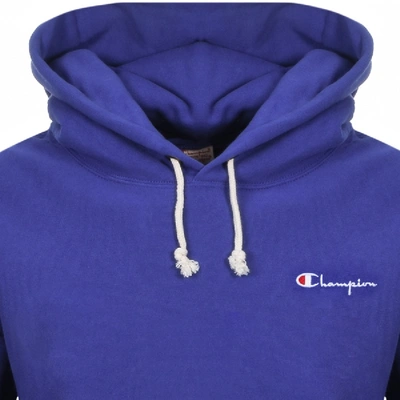Shop Champion Logo Hoodie Purple