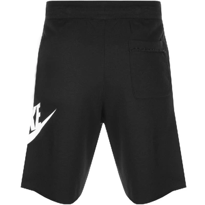 Shop Nike Alumni Logo Shorts Black