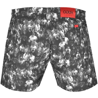 Shop Hugo Inagua Swim Shorts Grey