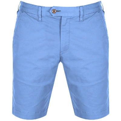 Shop Ted Baker Selshor Chino Shorts Blue