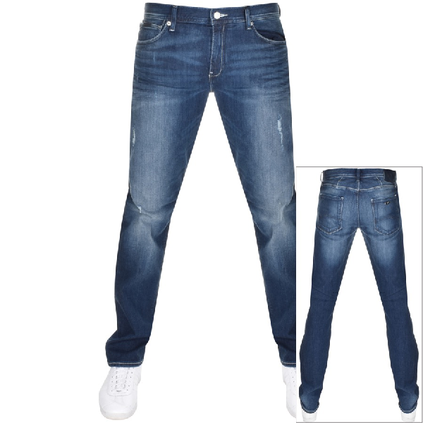 armani exchange straight jeans