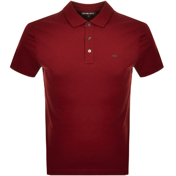 michael kors polo red