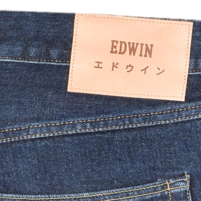 Shop Edwin Ed55 Regular Tapered Jeans Blue