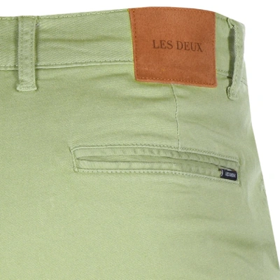 Shop Les Deux Orta Shorts Green