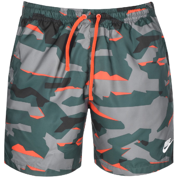 nike green swim shorts