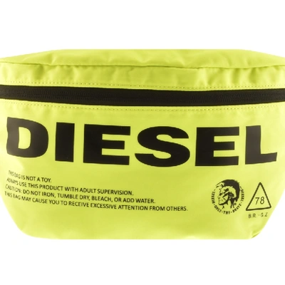 Shop Diesel Fsuse Waist Bag Yellow
