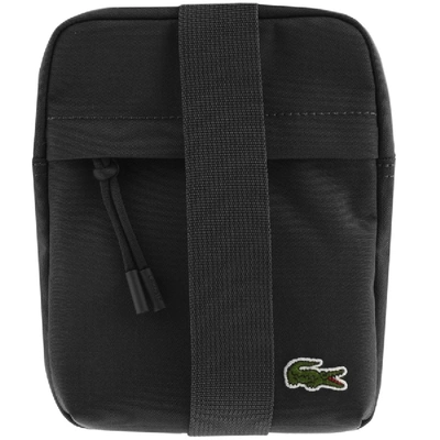 Shop Lacoste Vertical Camera Bag Black