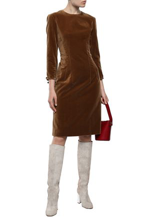 acne velvet dress