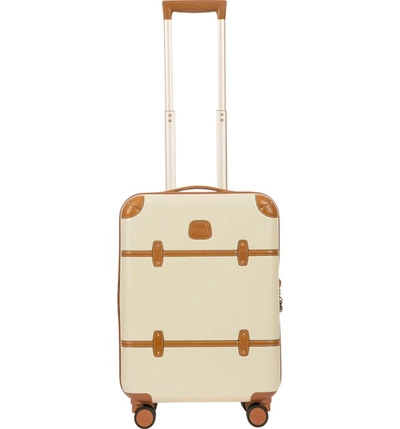 Shop Bric's Bellagio 2.0 21-inch Rolling Carry-on - Brown In Cream