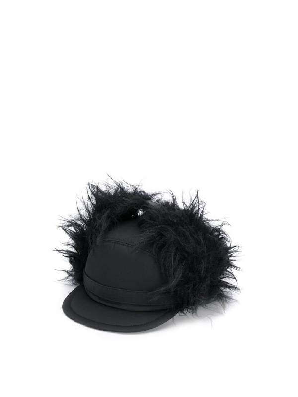 prada fur hat